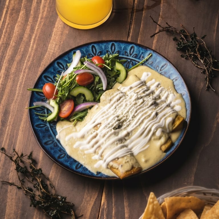 Indulge in Our Enchiladas